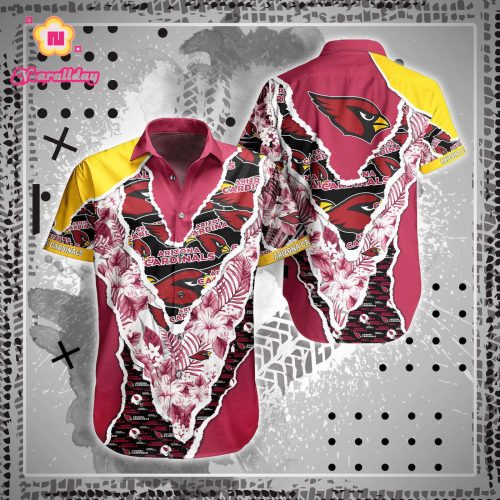 NFL Arizona Cardinals Hawaiian Shirt Trending Summer 2021