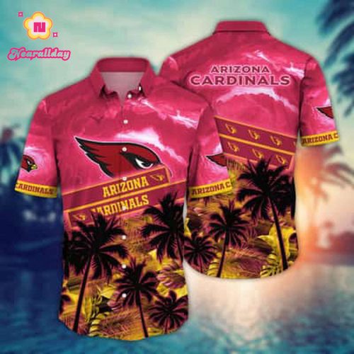 NFL Arizona Cardinals Hawaiian Shirt Vintage Gift For Football Fans