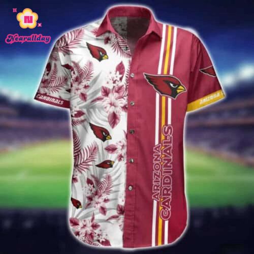 NFL Arizona Cardinals Logo Hawaiian Shirt Summer