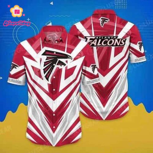 NFL Atlanta Falcons Hawaiian Shirt Beach Gift For Friend