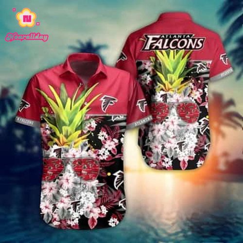 NFL Atlanta Falcons Hawaiian Shirt Cool Pineapple Trendy Summer Gift