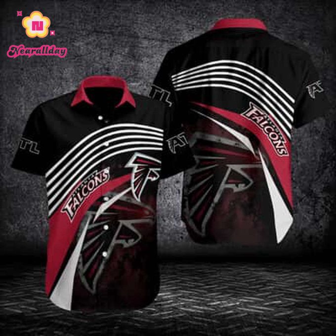 NFL Atlanta Falcons Hawaiian Shirt Football Gift For Boyfriend