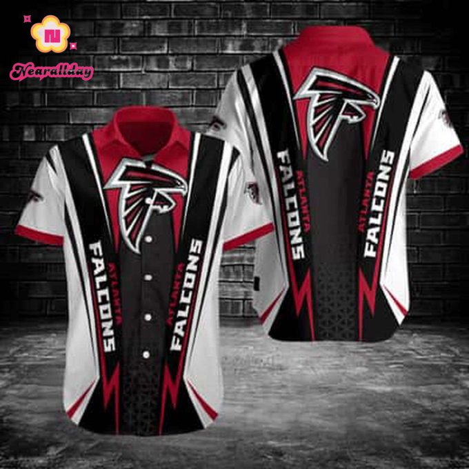 NFL Atlanta Falcons Hawaiian Shirt Gift For Football Boyfriend