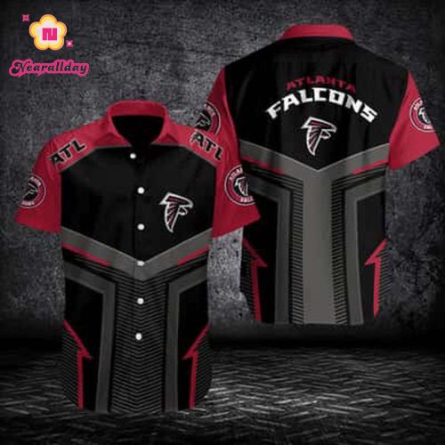 NFL Atlanta Falcons Hawaiian Shirt Gift For Football Fans Aloha