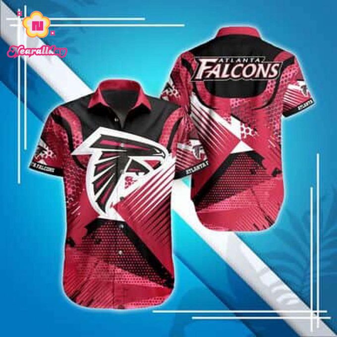 NFL Atlanta Falcons Hawaiian Shirt Summer Vacation Gift For Football Fans