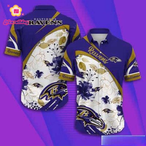 NFL Baltimore Ravens Hawaiian Shirt Summer Gift For Friends