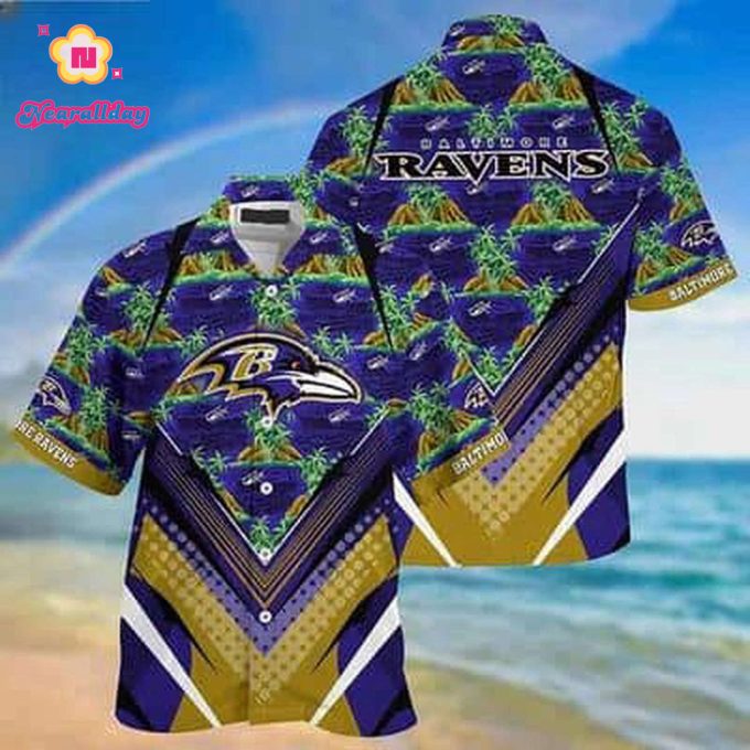 NFL Baltimore Ravens Hawaiian Shirt Trendy Summer Gift