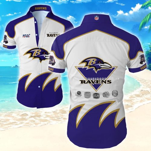 Nfl Baltimore Ravens Hawaiian Shirt Tropical Shirt