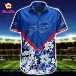 NFL Buffalo Bills Hawaiian Shirt Short Personalized