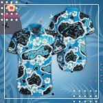 NFL Carolina Panthers Hawaiian Shirt Short NFL Carolina Panthers Hawaiian Shirt Short