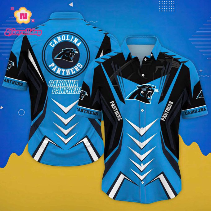 NFL Carolina Panthers Hawaiian Shirt Trending Summer