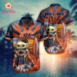 NFL Chicago Bears Hawaiian Shirt Baby Yoda Style Summer
