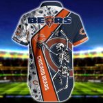 NFL Chicago Bears Hawaiian Shirt Short 2