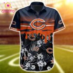 NFL Chicago Bears Hawaiian Shirt Short 4
