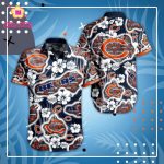 NFL Chicago Bears Hawaiian Shirt Short For Fans 1