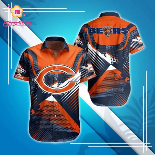 NFL Chicago Bears Hawaiian Shirt Short Top Trending Summer