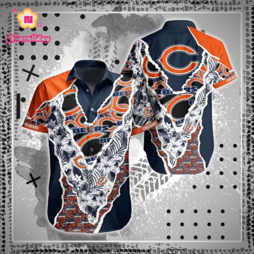 NFL Chicago Bears Hawaiian Shirt Trending Summer