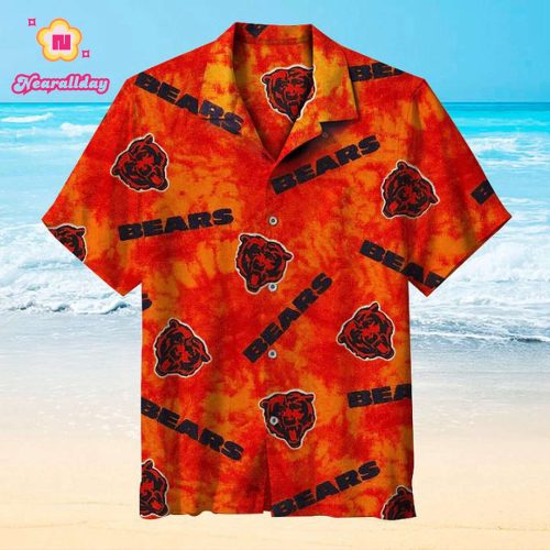 NFL Chicago Bears Logo Hawaiian shirt Sleeve shirt