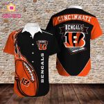 NFL Cincinnati Bengals Gift Logo Hawaiian Shirt N04