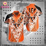 NFL Cincinnati Bengals Hawaiian Shirt And Short This Summer FVJ1