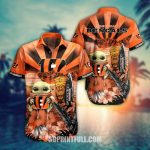 NFL Cincinnati Bengals Hawaiian Shirt Baby Yoda Style Summer NFL Cincinnati Bengals Hawaiian Shirt Baby Yoda Style Summer