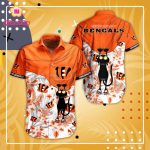 NFL Cincinnati Bengals Hawaiian Shirt Short For Fans 03 NFL Cincinnati Bengals Hawaiian Shirt Short For Fans 03