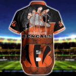 NFL Cincinnati Bengals Hawaiian Shirt Short For Fans 07 NFL Cincinnati Bengals Hawaiian Shirt Short For Fans 07