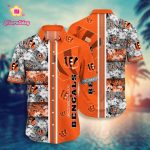 NFL Cincinnati Bengals Hawaiian Shirt Short Style Hot Trending 04 NFL Cincinnati Bengals Hawaiian Shirt Short Style Hot Trending 04