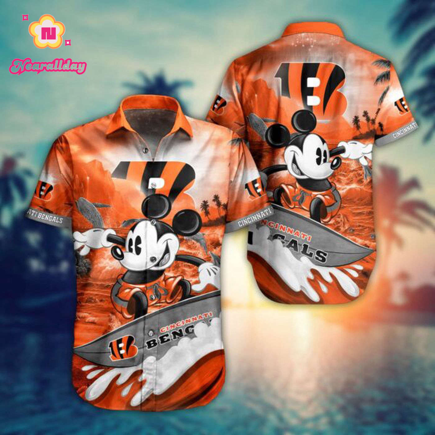 NFL Cincinnati Bengals Hawaiian Shirt Trending Summer NFL Cincinnati Bengals Hawaiian Shirt Trending Summer