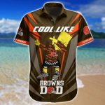 NFL Cleveland Browns Hawaiian Shirt Short Cool Like NFL Cleveland Browns Hawaiian Shirt Short Cool Like