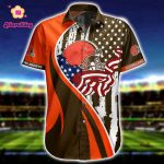 NFL Cleveland Browns Hawaiian Shirt Short For Fan