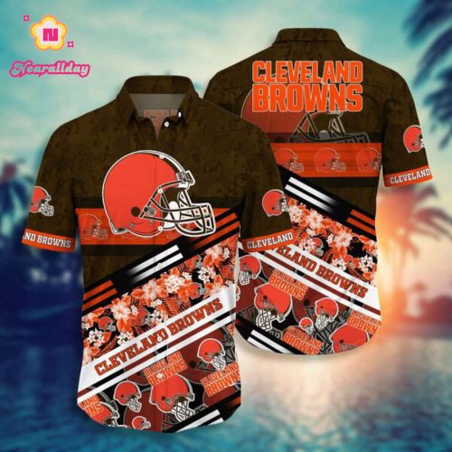 NFL Cleveland Browns Hawaiian Shirt Short Style Hot Trending