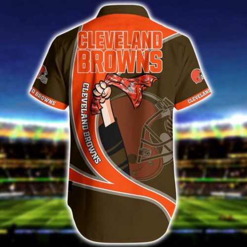 NFL Cleveland Browns Hawaiian Shirt Short Summer