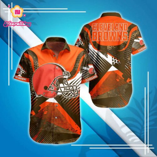 NFL Cleveland Browns Hawaiian Shirt Top Trending Summer