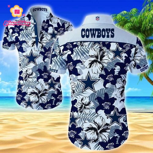 Nfl Dallas Cowboys Floral Hawaiian Shirt