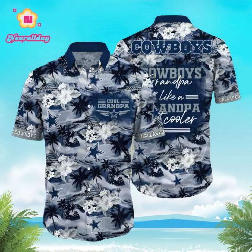 NFL Dallas Cowboys Hawaiian Shirt For Grandparent New