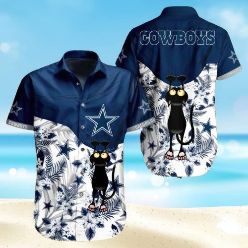 NFL Dallas Cowboys Hawaiian Shirt Short For Fans 7