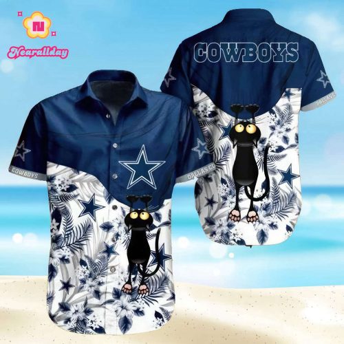 NFL Dallas Cowboys Hawaiian Shirt Short For Fans 7