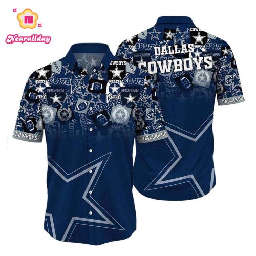 NFL Dallas Cowboys Hawaiian Shirt Short Style Hot Trending Summer 02