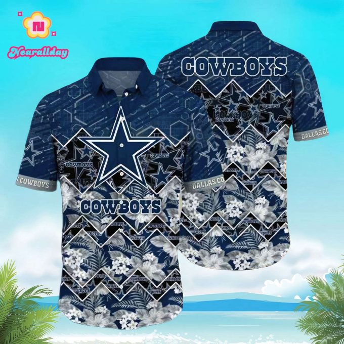 NFL Dallas Cowboys Hawaiian Shirt Style Hot Trending 02