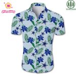 NFL Dallas cowboys logo and flower Hawaiian Shirt