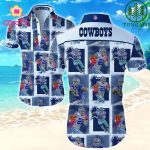 NFL Dallas Cowboys Number 21 legend Hawaiian Shirts