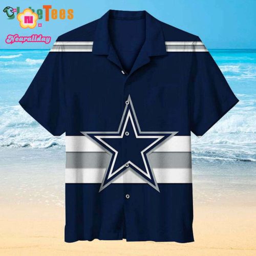 NFL Dallas Cowboys Team Logo Hawaiian Shirt Perfect Gifts For Your Loved Ones