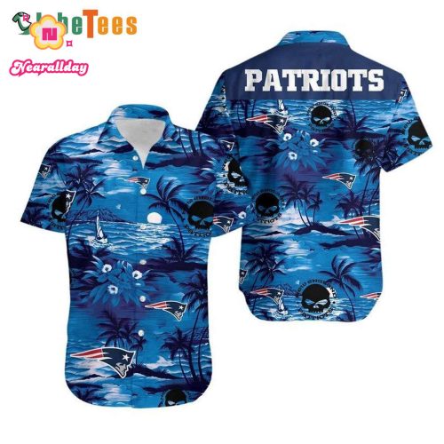 NFL Football Premium New England Patriots Hawaiian Shirt  Perfect Gifts For Your Loved Ones