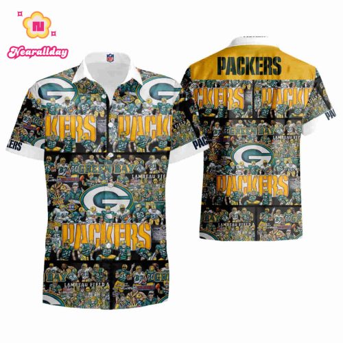Nfl Green Bay Packers Trendy Sport Hawaiian Shirt Funny summer shirt