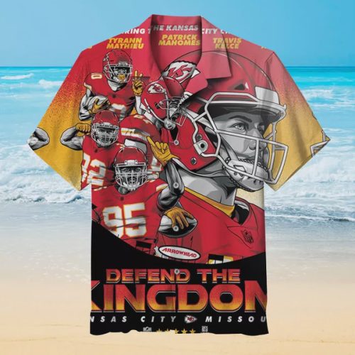 NFL Kansas City Chiefs Logo Hawaiian Shirt