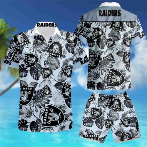 Nfl Las Vegas Raiders 7 Hawaiian Shirts For Men collar summer shirt