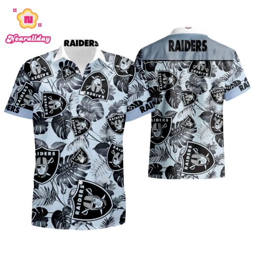 Nfl Las Vegas Raiders 7 Hawaiian Shirts For Men collar summer shirt
