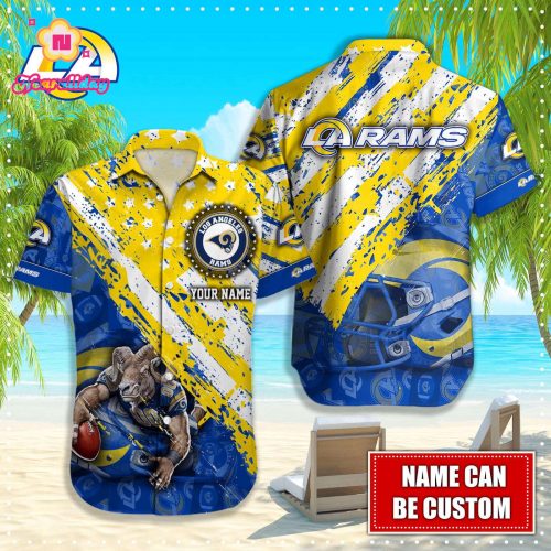 NFL Los Angeles Rams Custom Hawaiian Shirt
