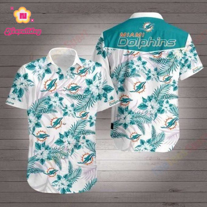 NFL Miami Dolphins Hawaiian All over print Shirt